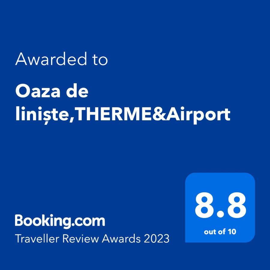 Oaza De Liniste,Therme&Airport Corbeanca Exterior foto